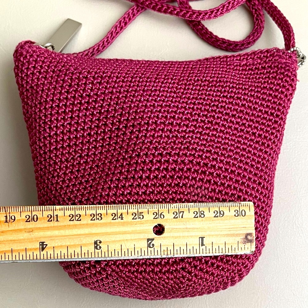 The Sak Women's Purple Crochet Crossbody Bag - Picture 4 of 9